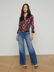 Joanne Low Rise Wide Leg Jean