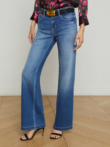 Joanne Low Rise Wide Leg Jean