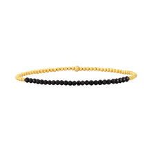 Load image into Gallery viewer, 2mm Signature Bracelet with Black Spinel
