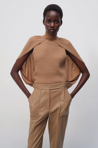 Jeannie Turtleneck Cape Tank