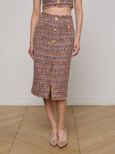 Load image into Gallery viewer, Tai Tweed Midi Skirt
