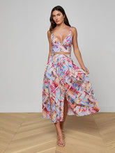 Load image into Gallery viewer, Seina Poplin Midi Skirt
