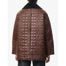 Load image into Gallery viewer, Shiny Quilt Midi Jacket
