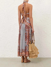 Load image into Gallery viewer, Aster Scarf Midi Skirt
