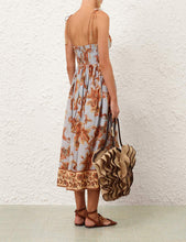 Load image into Gallery viewer, Aster Corset Midi Dress
