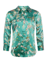 Load image into Gallery viewer, Dani 3/4 Sleeve Floral Blouse
