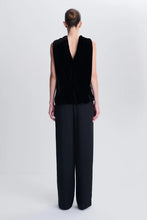 Scarlett Draped Velvet Cape Top