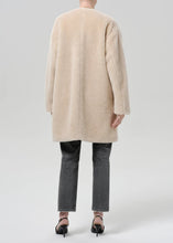 Martina Long Sherpa Coat