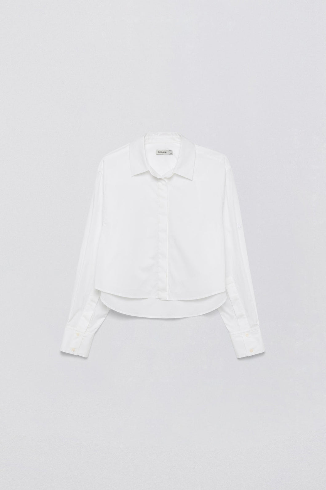 Renata Crop Button Shirt