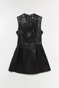 Juliette Leather Mini Dress