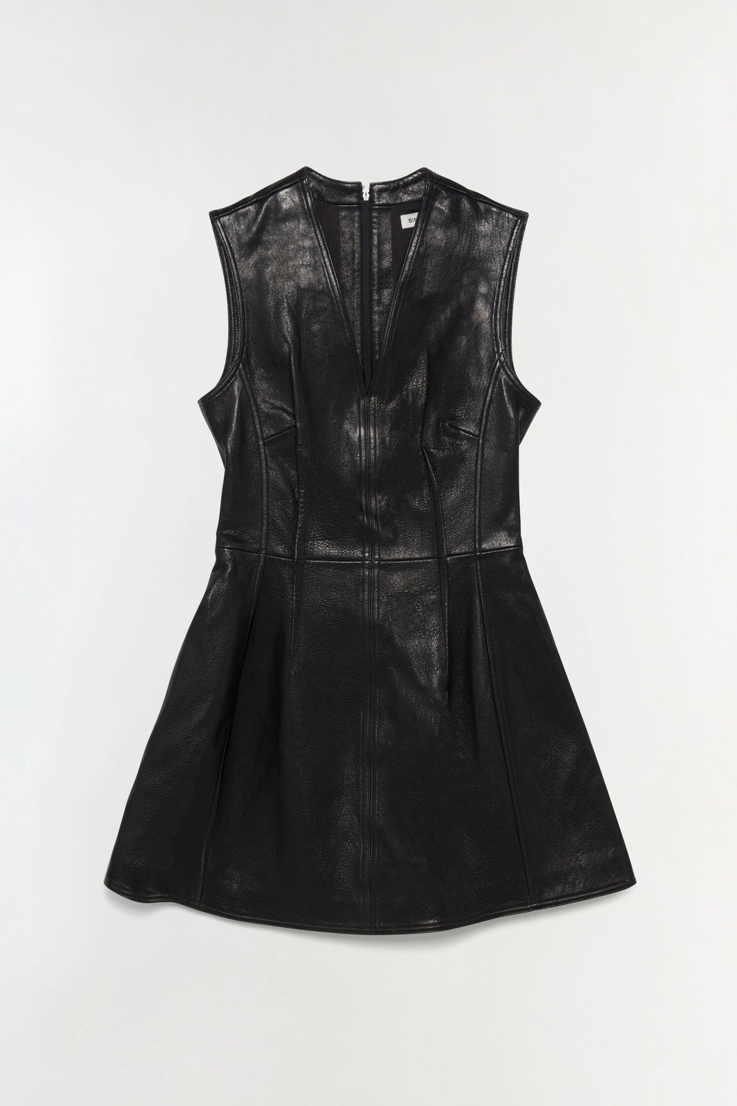 Juliette Leather Mini Dress