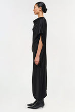 Sadia Satin Mini Cape Dress