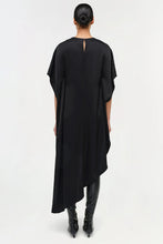 Sadia Satin Mini Cape Dress