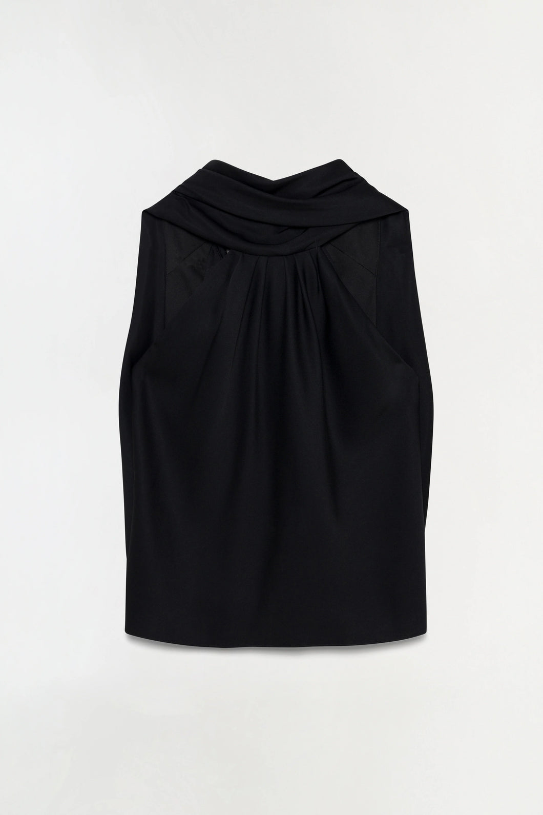 Scarlett Satin Cape Top
