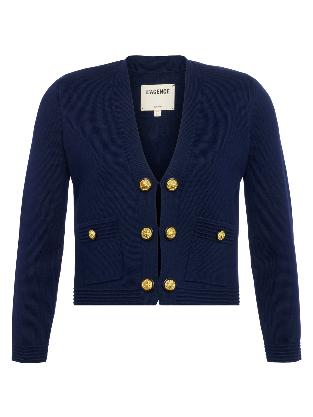 Catie V-Neck Knit Blazer