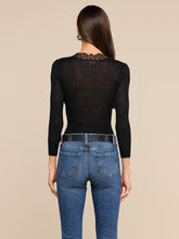 Eluna Lace Detail Cardigan Top