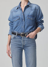 Load image into Gallery viewer, Cropped Western Shirt
