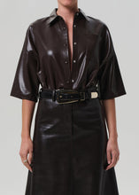 Load image into Gallery viewer, Frances Cropped Button Up
