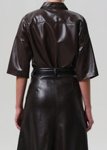 Load image into Gallery viewer, Frances Cropped Button Up
