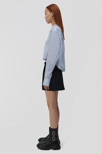 Renata Crop Button Shirt