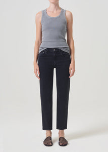 Kye Mid Rise Crop Denim