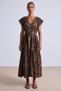 Agathe Tier Maxi Dress