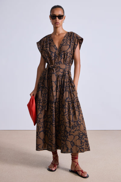 Agathe Tier Maxi Dress