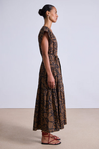 Agathe Tier Maxi Dress