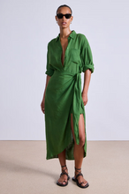 Load image into Gallery viewer, Alessandra Sarong Shirt Dress
