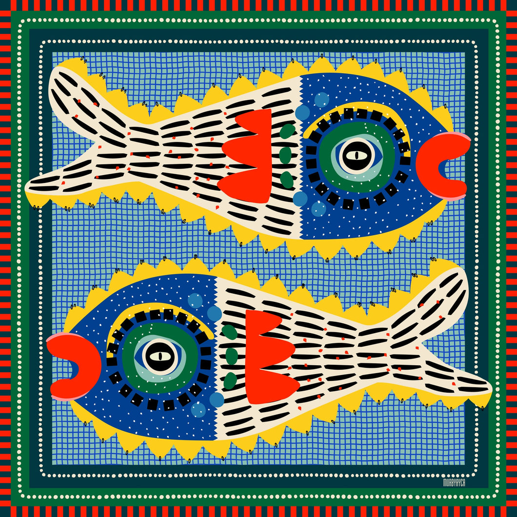 Twin Fish Bandana