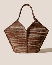 Load image into Gallery viewer, Calella Raffia Bicolor Tote
