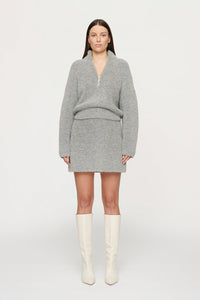 Boyd Boucle Half Zip Sweater