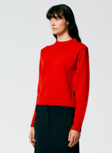 Load image into Gallery viewer, Soft Lambswool Shrunken Crewneck Pullover
