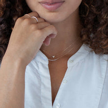 Load image into Gallery viewer, Large Pavé Curve Necklace
