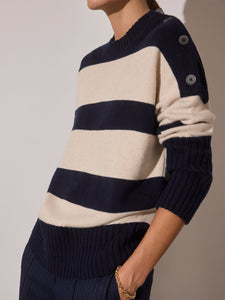 Cy Stripe Sweater