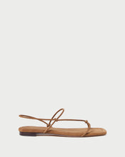 Load image into Gallery viewer, Eleanor Cacao Suede Strappy Sandal
