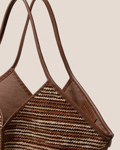 Load image into Gallery viewer, Calella Raffia Bicolor Tote
