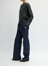 Indigo Denim Pat Trouser Jean