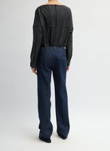 Indigo Denim Pat Trouser Jean