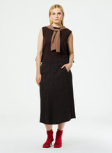 Load image into Gallery viewer, Lutz Knit Godet Midi Skirt
