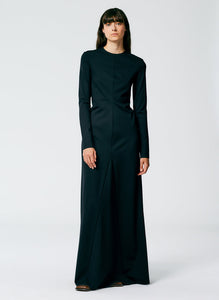 Compact Ultra Stretch Knit Lean Maxi Gown
