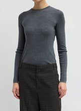 Feather Weight Ribbed Crewneck