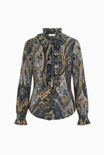 Catroux Long Sleeve Silk Blouse