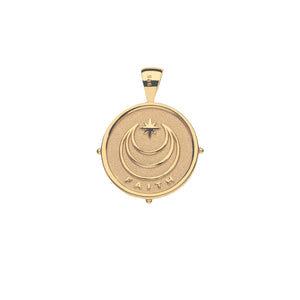 Faith JW Small Pendant Coin