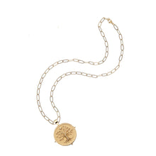 Load image into Gallery viewer, Faith JW Original Pendant Coin Necklace
