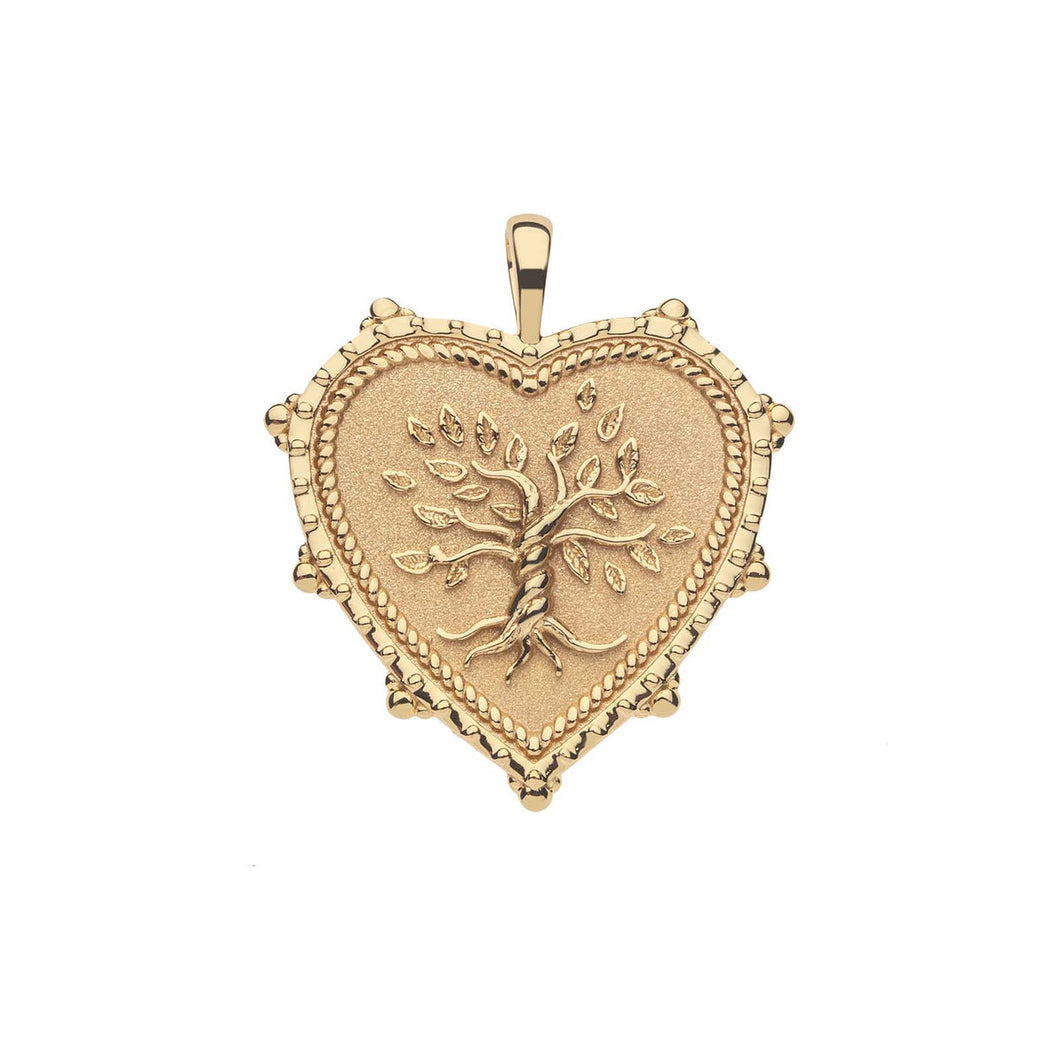 Faith JW Heart Pendant Necklace