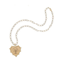 Load image into Gallery viewer, Faith JW Heart Pendant Necklace
