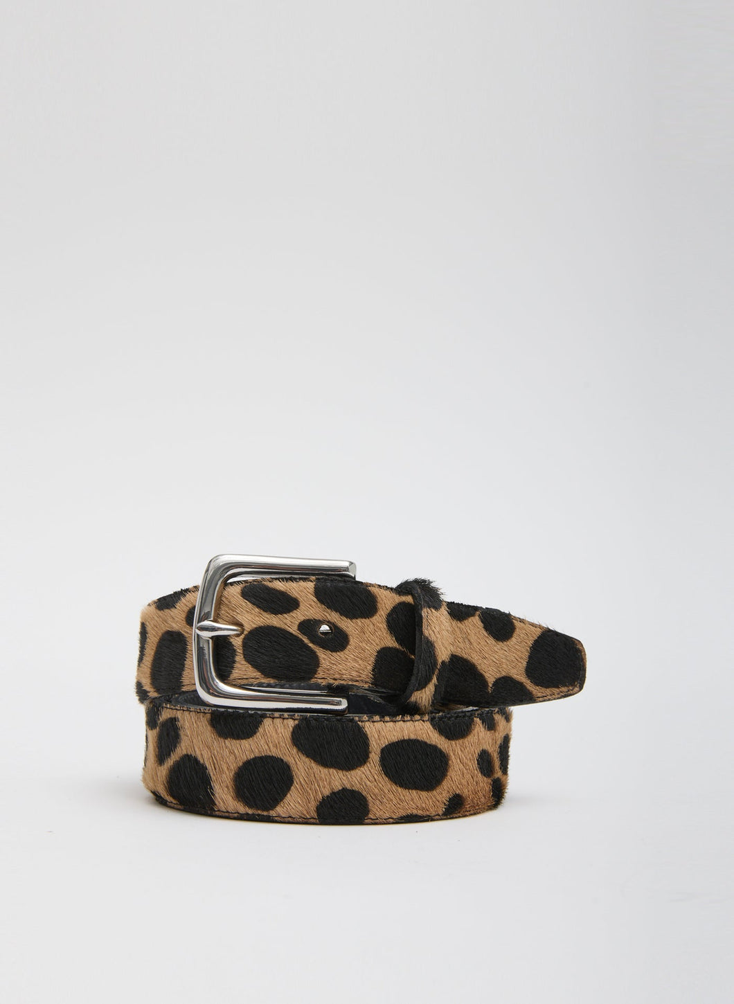 Classic Pony Hair Leather Belt