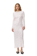 Load image into Gallery viewer, 3D Sequins Maxi Dress
