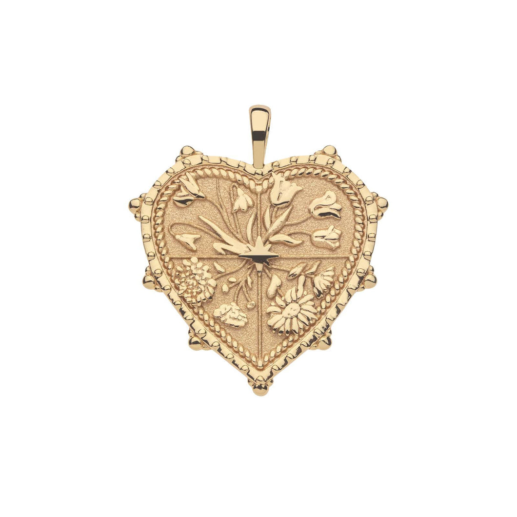 Hope JW Heart Pendant Necklace